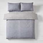 DOUBLE DUVET COVER Finley Navy