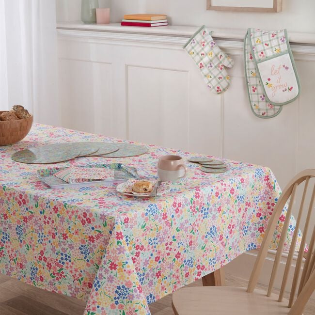 Spring Meadow Tablecloth 160cm x 230cm 