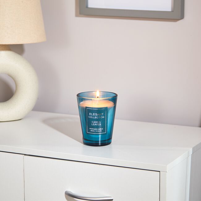 Elegant Collection Candle 350g - Cassis Leaves