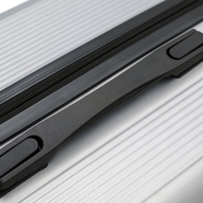 CABIN Lightweight Hardshell Luggage - Metallic Silver