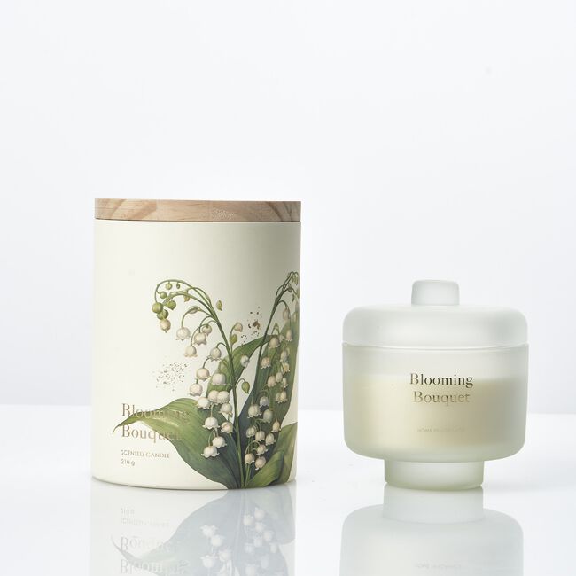 Blooming Bouquet Clean Linen 210g Candle