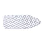 CARINA & CO LARGE GEO GREY Ironing Board Cover 