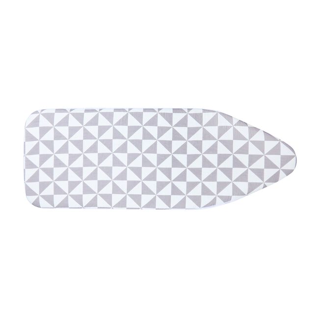 CARINA & CO LARGE GEO GREY Ironing Board Cover 