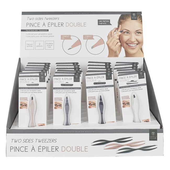 Cosmetic Club Double Tweezers