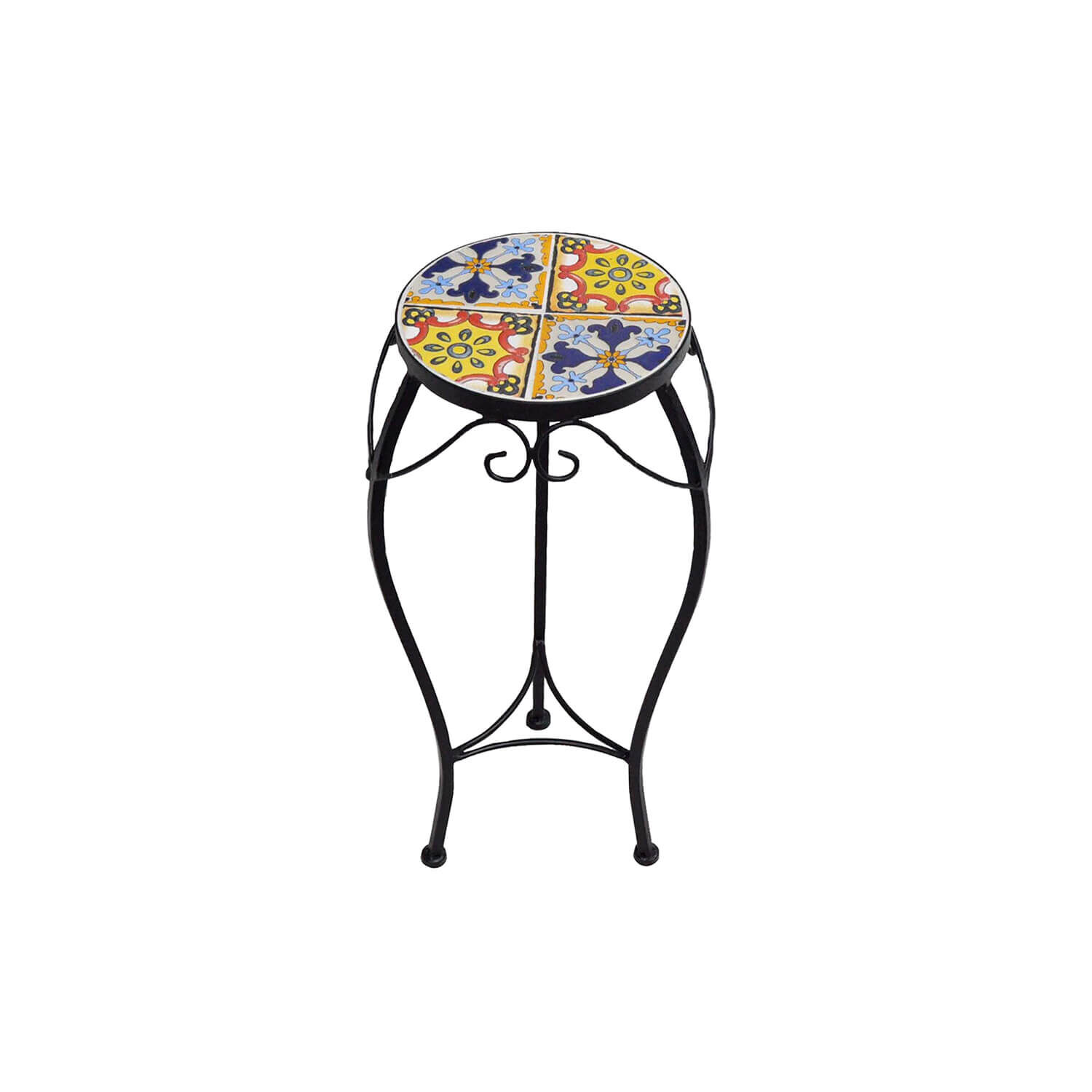 Small Mosaic Tile Plant Stand Home Store + More