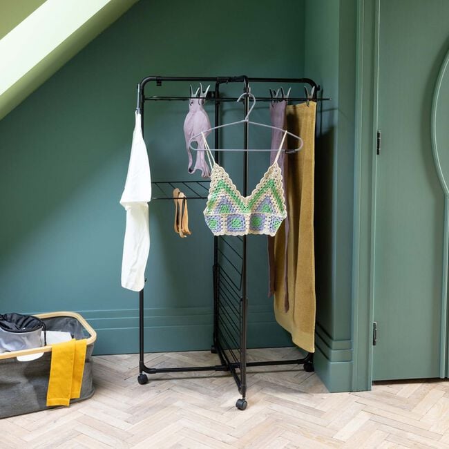 Brabantia 23m Tower Drying Rack Black