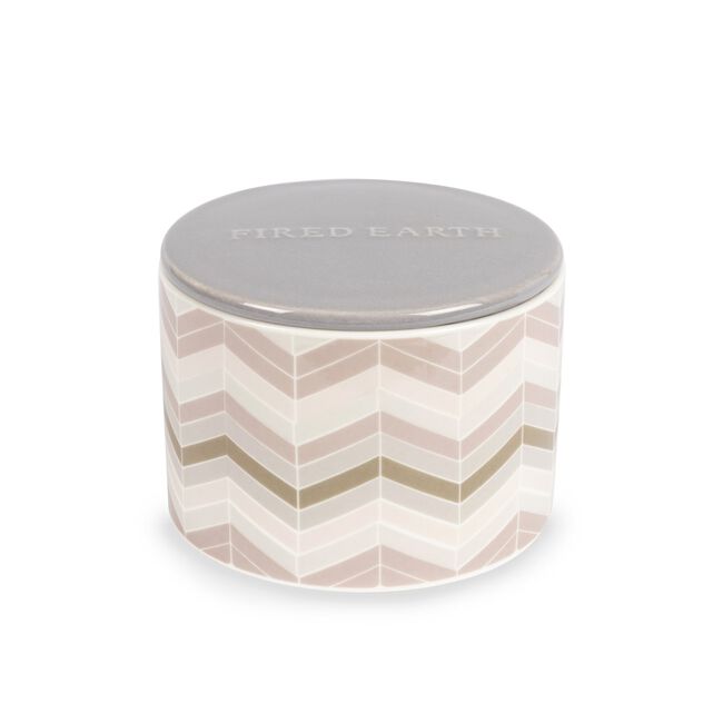 Fired Earth Darjeeling & Damask Rose Large Candle