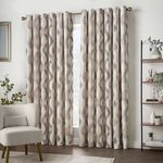 ELODIE CHENILLE SAND 90x90 Curtain