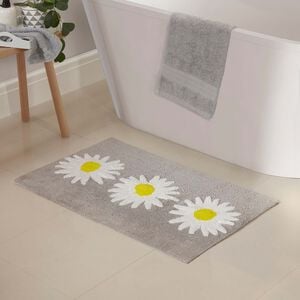 DAISY TUFTED GREY 50x80 Bath Mat