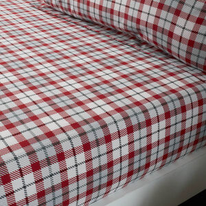 PATCHWORK CHRISTMAS Single Fitted Sheet