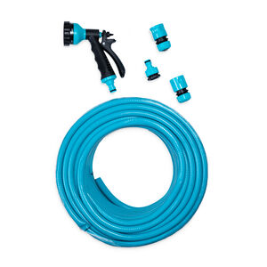 Garden Hose with Nozzle and Spray Gun