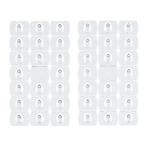 Command Clear Decorating Clips With Clear Strips 