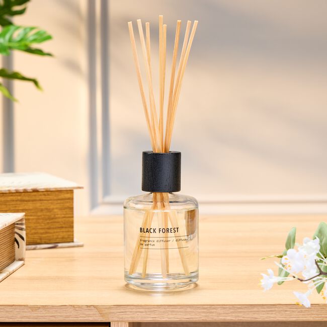 Ambianti Labs 180ml Reed Diffuser Black Forest
