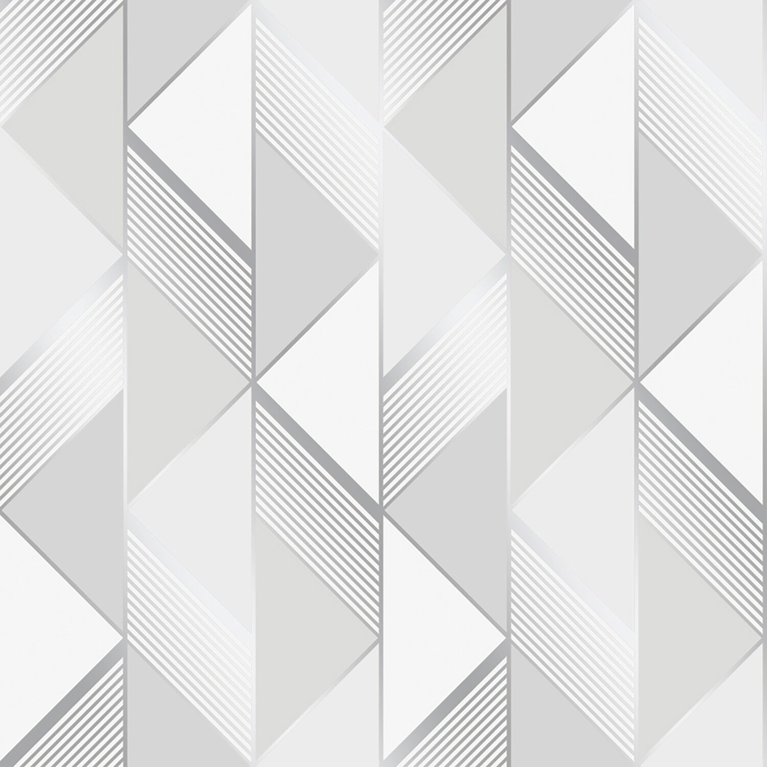 Muriva Lipsy Geometric Wallpaper - Home Store + More