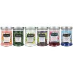 Tuscany Double Wick Candle Peach Prosecco 18oz