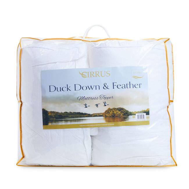 CIRRUS DUCK DOWN & FEATHER DOUBLE Topper 