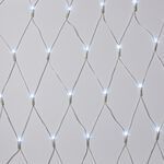 180 Bright LED Chaser Net Lights White
