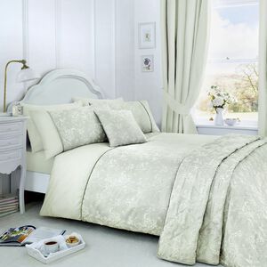 SINGLE DUVET COVER Dreams & Drapes Jasmine Green