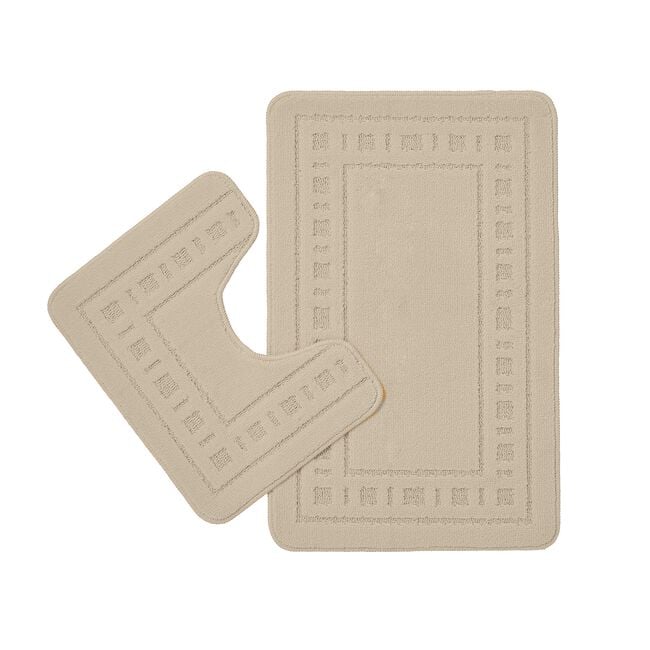 CATHERINE LANSFIELD ARMONI NATURAL 2PC Bath Set