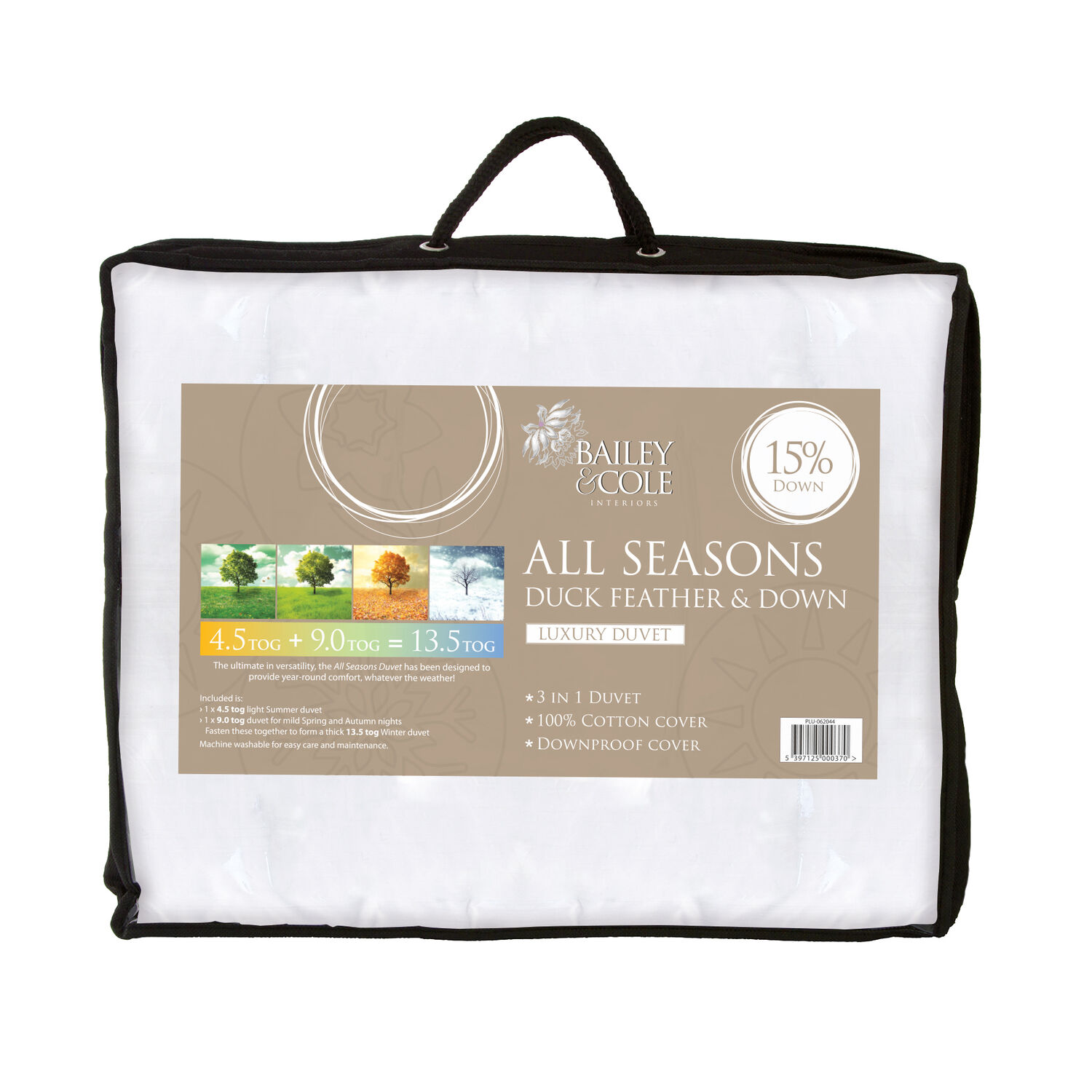 Bailey & Cole All Seasons Duvet Home Store + More