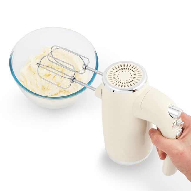 SALTER RETRO CREAM Hand Mixer
