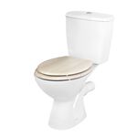 BELDRAY WHITE OAK Toilet Seat