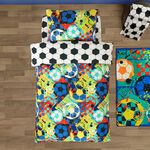 JUNIOR BED DUVET COVER Football Hero