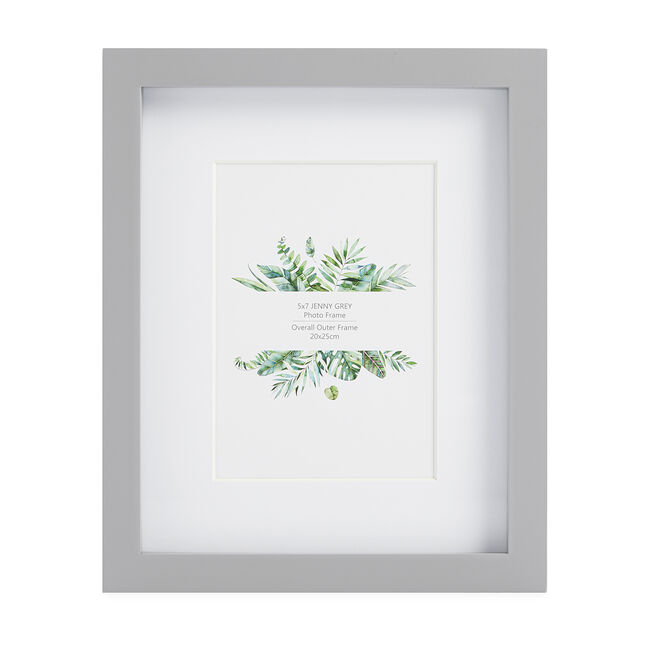 TRIPLE 4x6 JENNY GREY Photo Frame