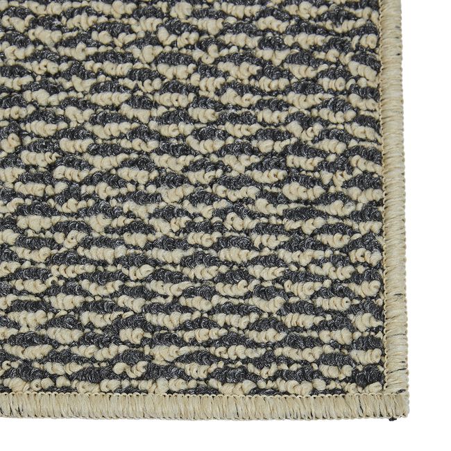 Sahara Doormat 60x180cm - Ivory & Charcoal