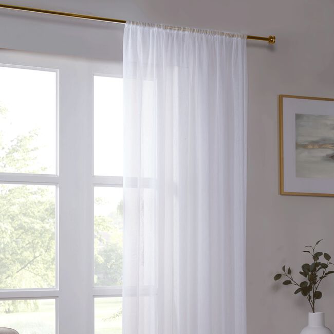 AYDA ECO White 140x182 Voile