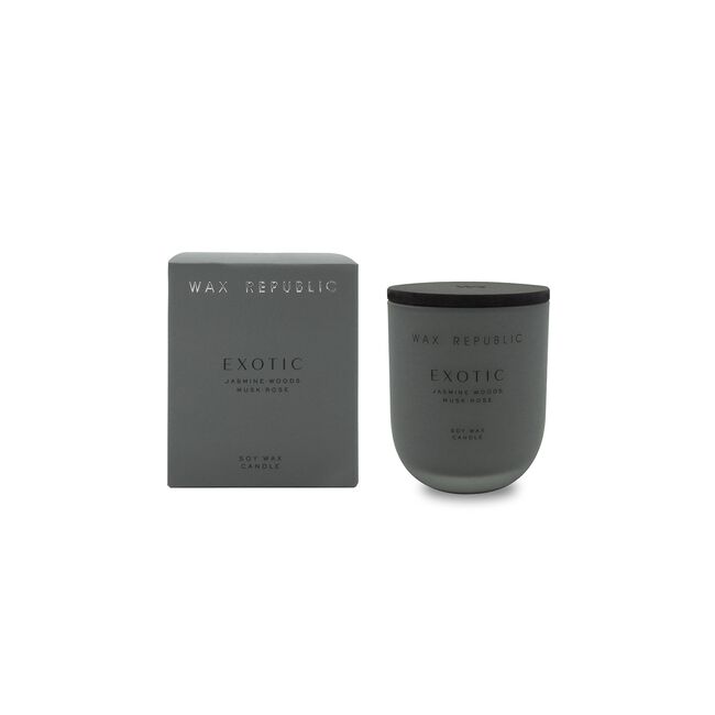 Wax Republic Exotic Jasmine Woods Candle