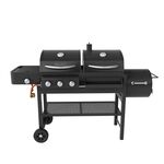 Mastercook Dual Function Gas & Charcoal Smoker BBQ