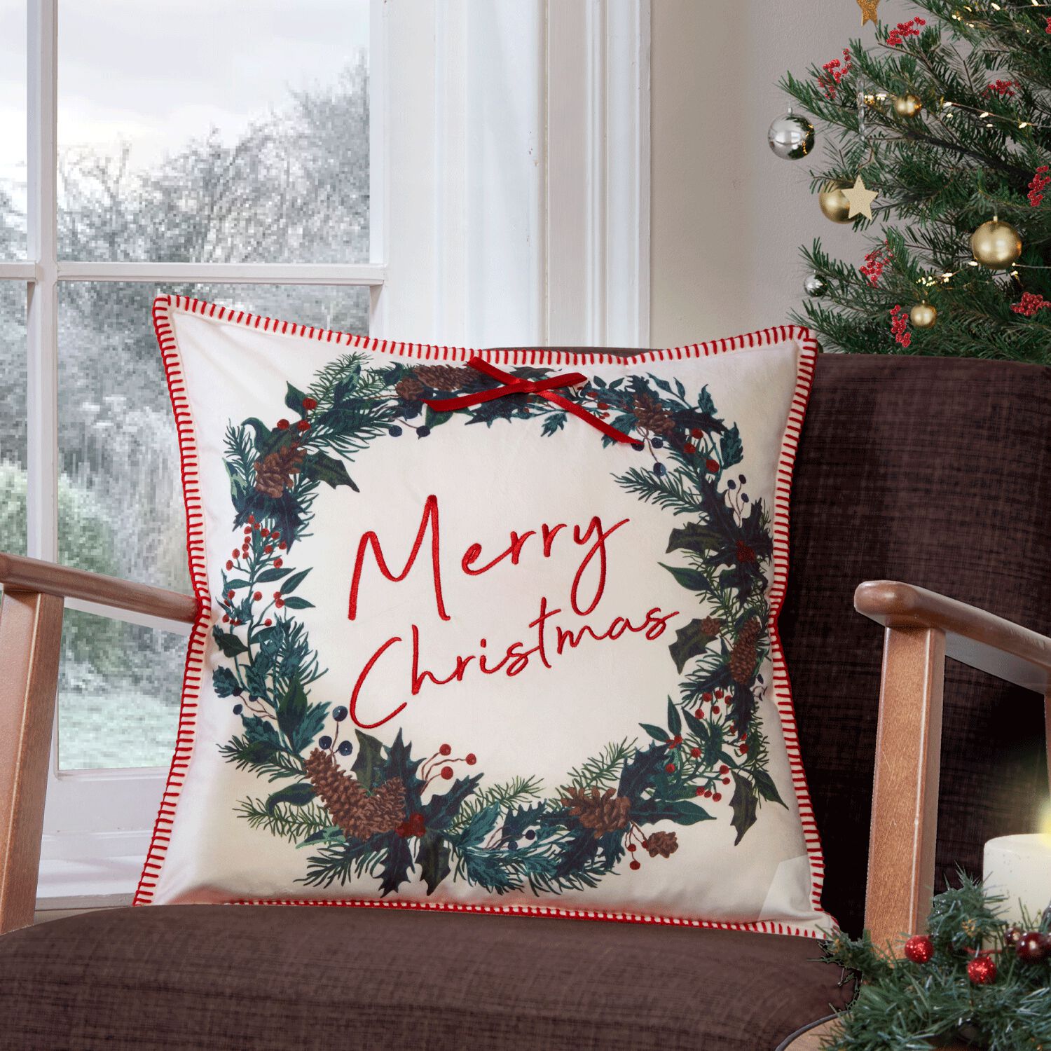 Luxury christmas cushions store
