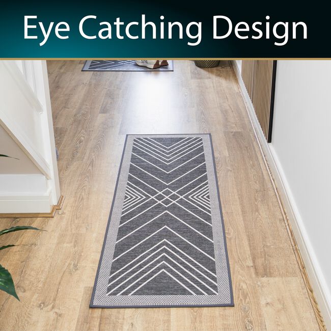 JVL Expression Stripes Runner 50cm x 150cm