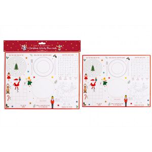 Santa & Nutcracker Activity Placemats