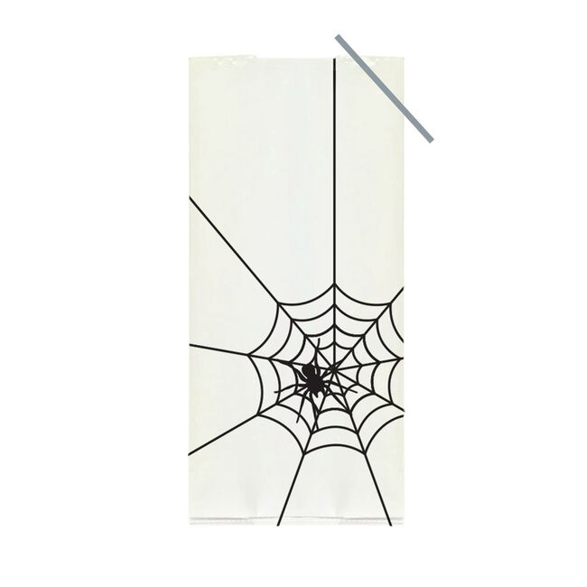 Halloween Spider 20 Cello Bags With Twist Ties