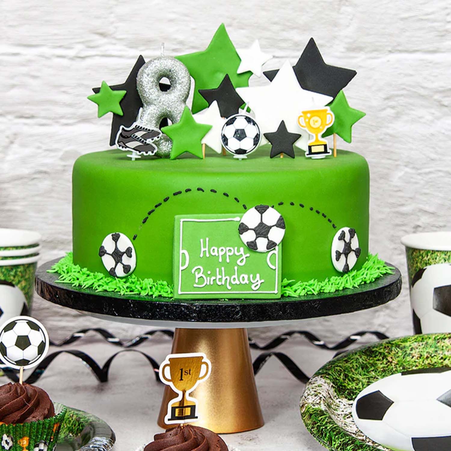 Soccer Field Cake – Moeller's Bakery