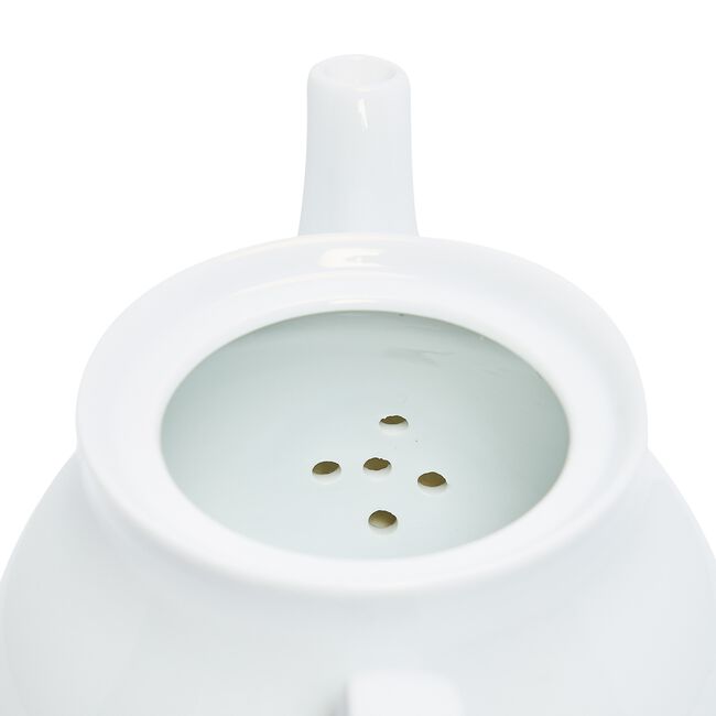 Abney & Croft White Teapot