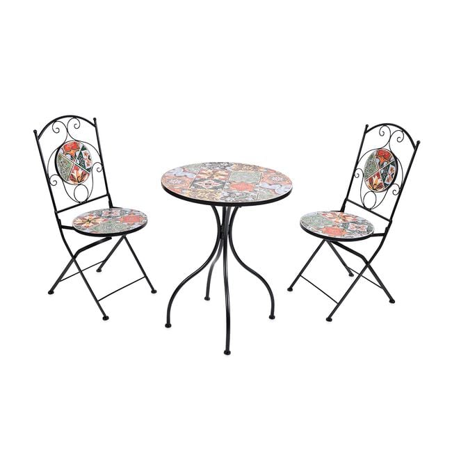Pico Mosaic 3 Piece Bistro Set