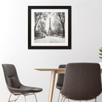 Paris Jewelled Framed Art 60cm x 60cm