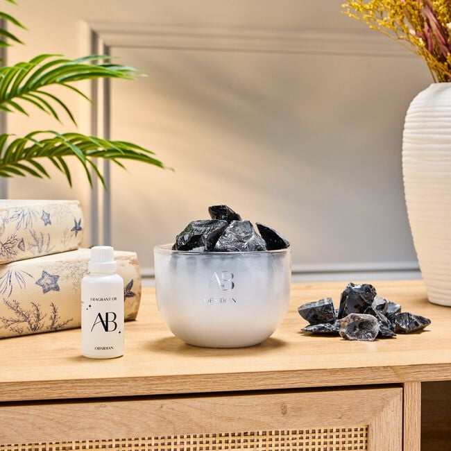 AB Crystal Obsidian Crystal Diffuser