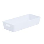 Studio 2.01 Rectangular Basket Ice White