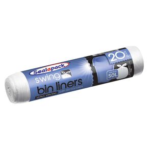 Sealapack 50L Swing Bin Liners 20 Pack