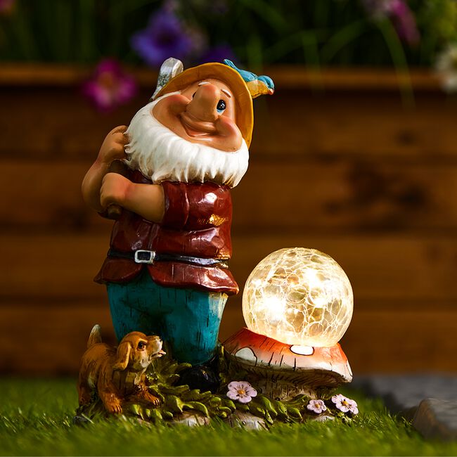 Garden Gnome Solar Light