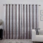 SEVILLA BRUSHED ICE GREY 66x72 Curtain