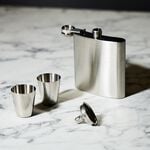 Cashel Living 4 Piece Hip Flask Set