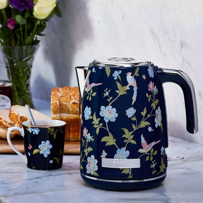 Laura Ashley Elveden Navy 1.7L Jug Kettle