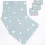 Country Farm Mats & Coasters 4 Pack