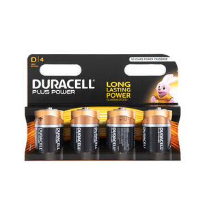 Duracell Ultra D 4 Pack