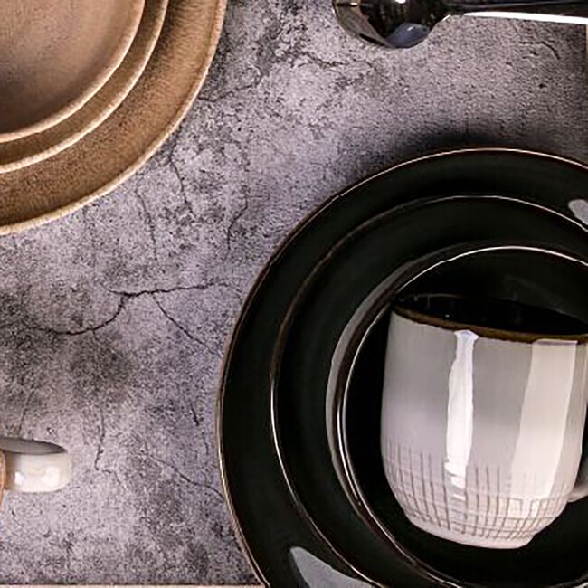 Heritage Textured Forest Side Plate